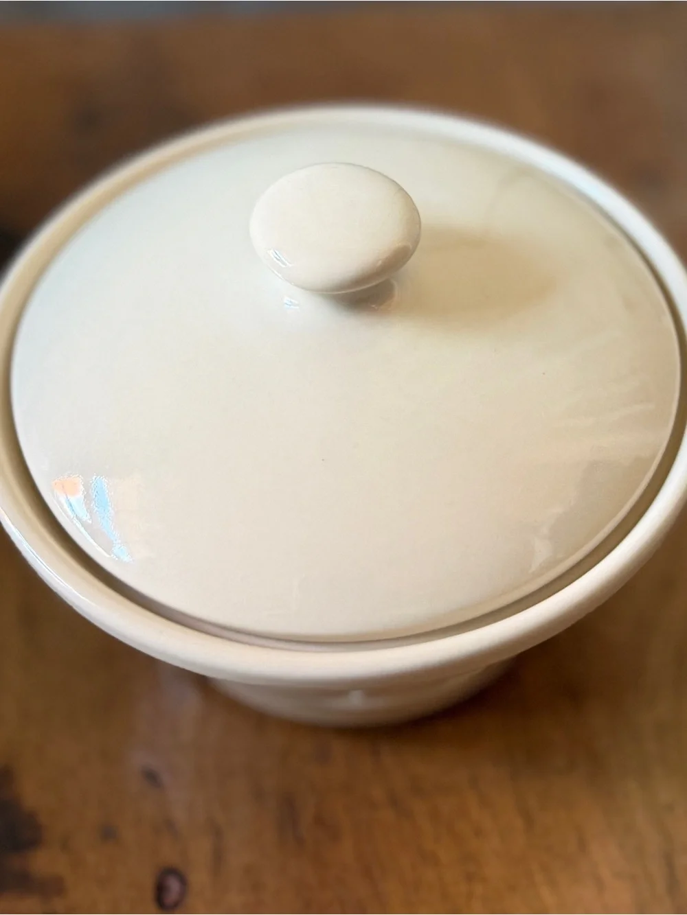 Longaberger Pottery Woven Traditions Ivory 6